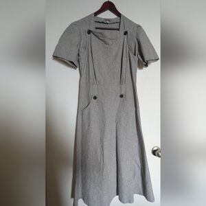 SiDN Elegant Gray Women's Dress